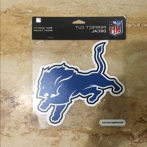 Detroit lions decal
